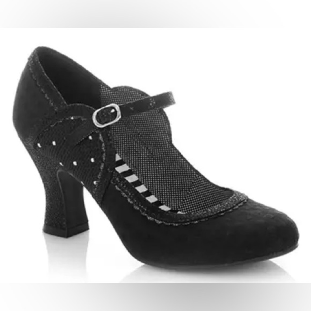 Ruby Shoo Black Mary Jane heels